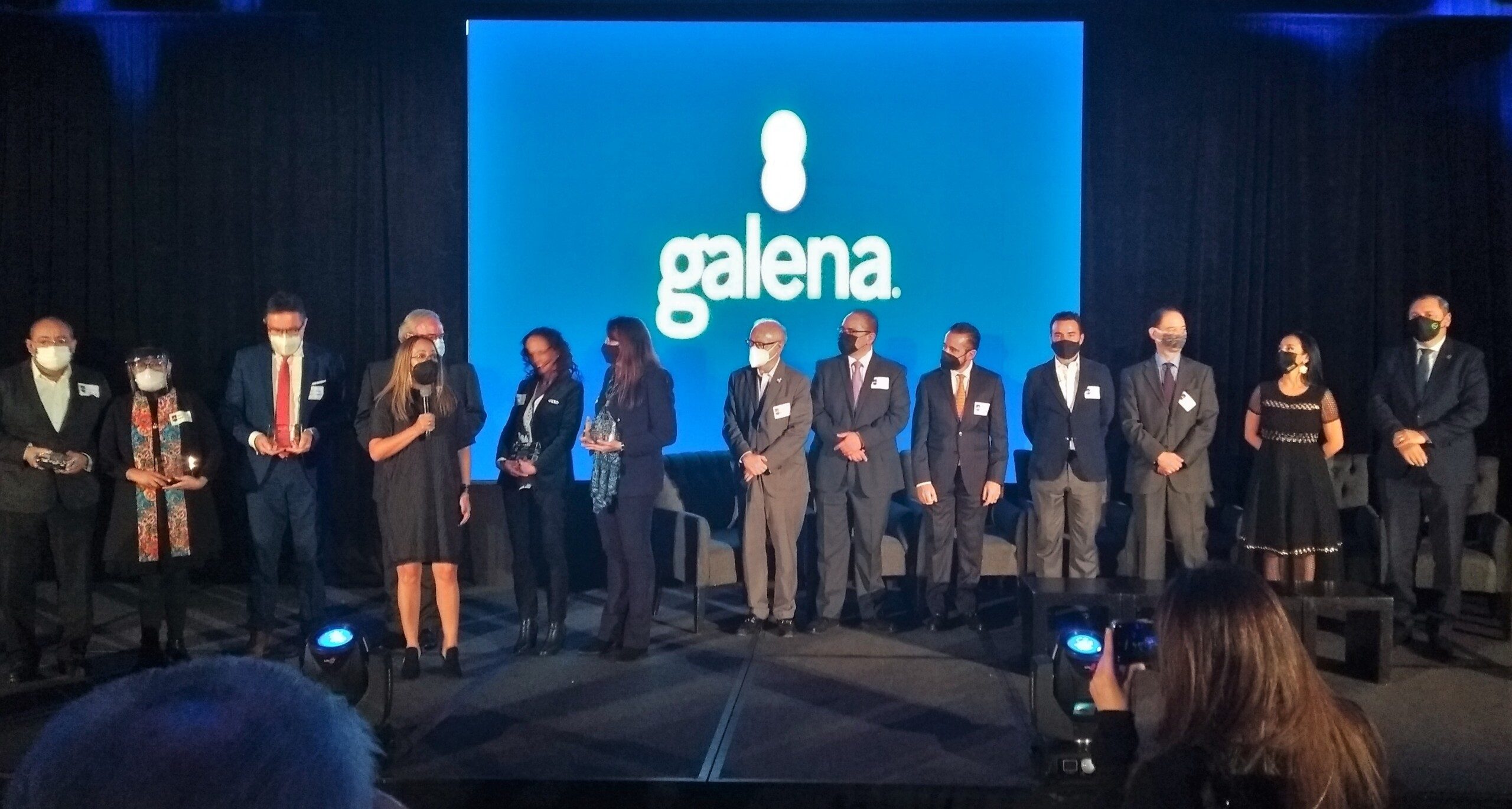 Miembros del presidium presentación GALEANA