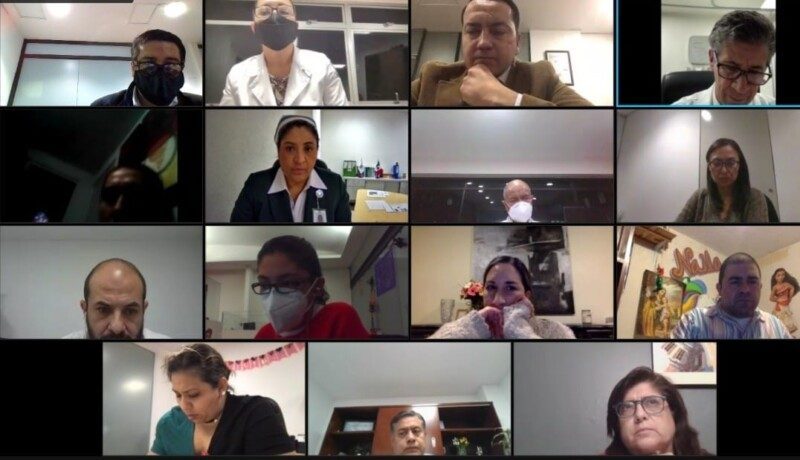 Videconferencia de la Sexagésima reunión con madres y padres de pacientes pediátricos oncológicos del IMSS