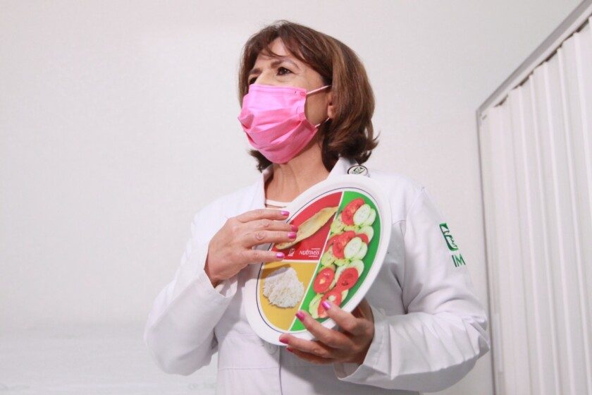 Julia del Carmen Rodríguez García, jefa del Área de Nutrición y Salud en el Primer Nivel de Atención del IMSS