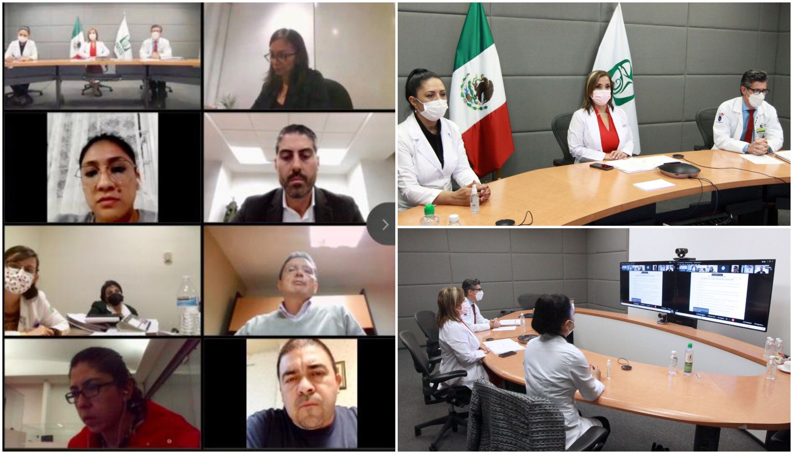 Videoconferencia de la 63° reunión entre autoridades del IMSS y padres de pacientes pediátricos oncológicos IMSS