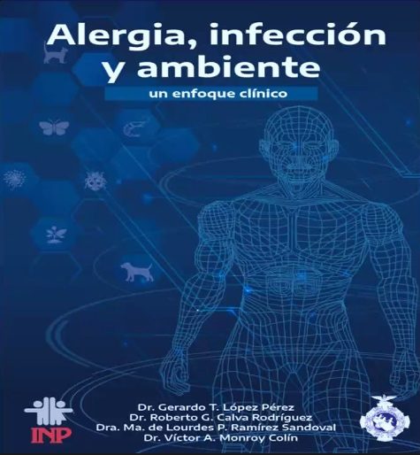 Portada del libro “Alergia, infección y ambiente: un enfoque clínico”