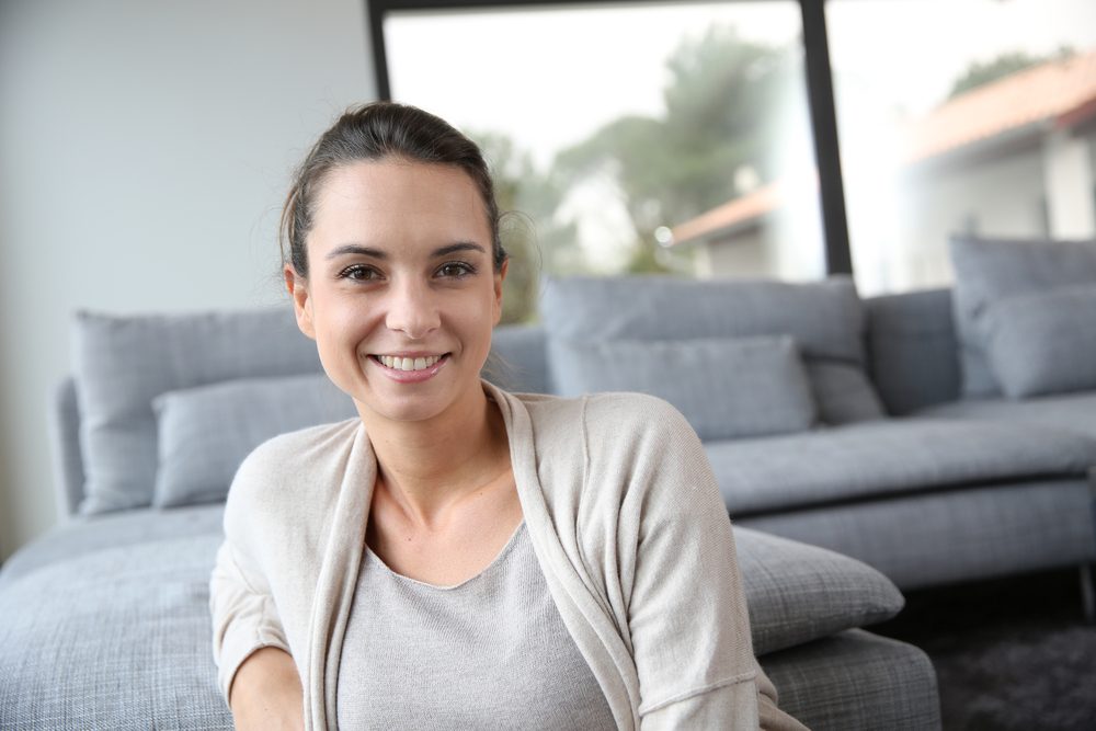 Mujer sonriendo