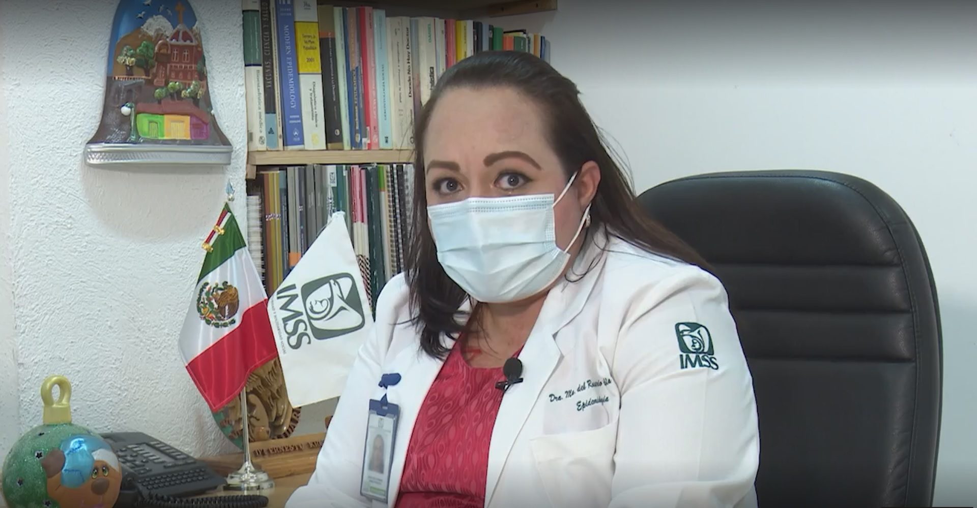 Doctora María del Rosario Niebla Fuentes, coordinadora de Programas Médicos en la División de Promoción a la Salud del Instituto Mexicano del Seguro Social (IMSS)