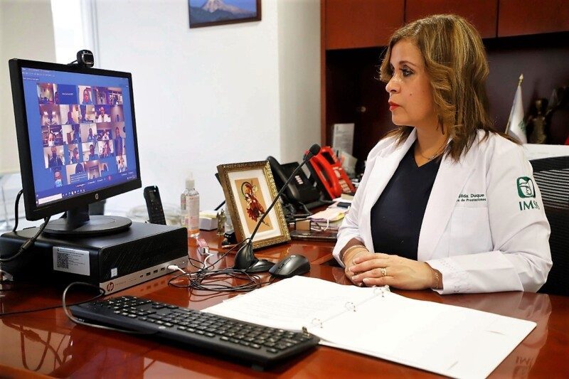 directora de Prestaciones Médicas del IMSS, doctora Célida Duque Molina