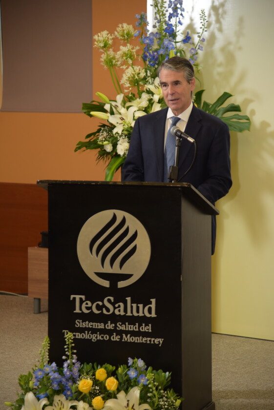 Guillermo Torre, rector de TecSalud y vicepresidente de Investigación del Tecnológico de Monterrey