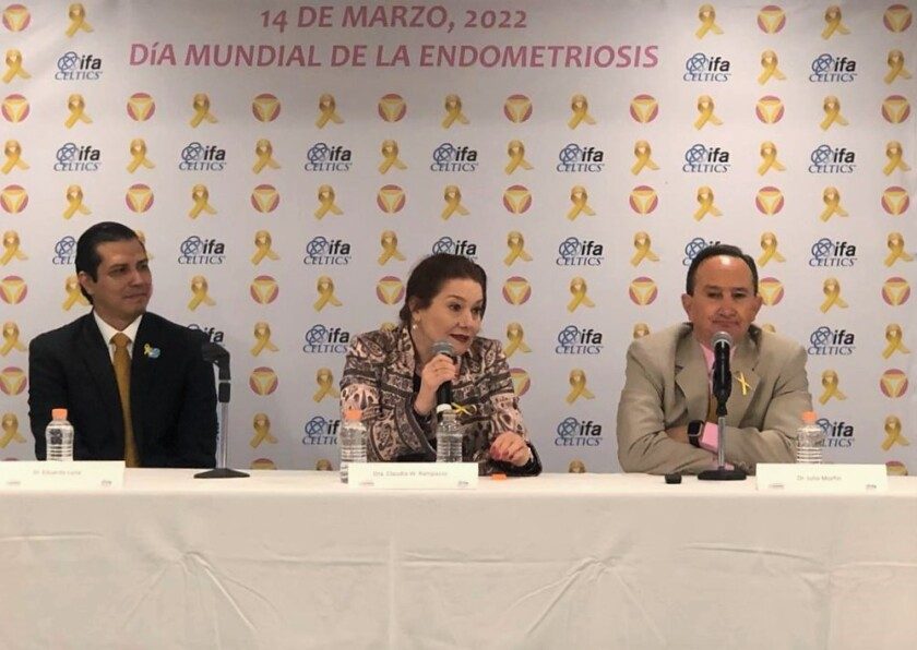 Dr. Eduardo Luna, Dra claudia Rampazzo y Dr. Julio Morfín