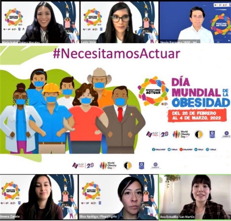 Webinar Día Mundial de la Obesidad ¡Necesitamos actuar!