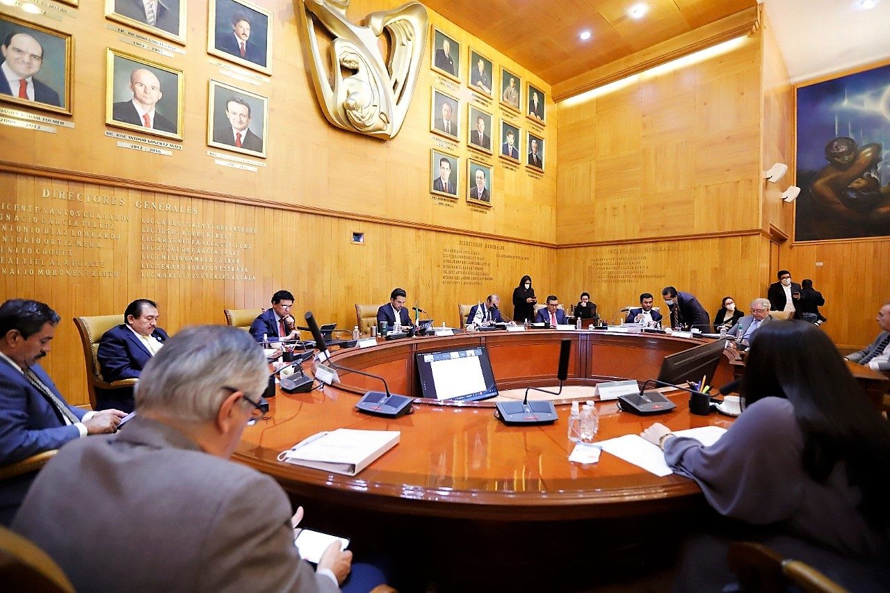 Reunión del H. Consejo Técnico del Instituto Mexicano del Seguro Social