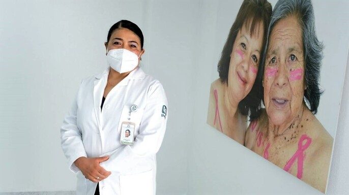 doctora Patricia Alanis López, ginecóloga oncóloga