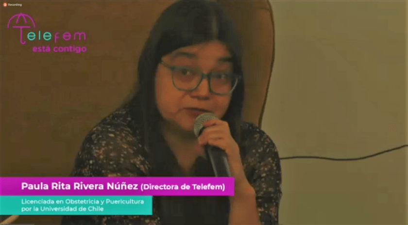 Paula Rita Rivera Núñez, directora de Telefem