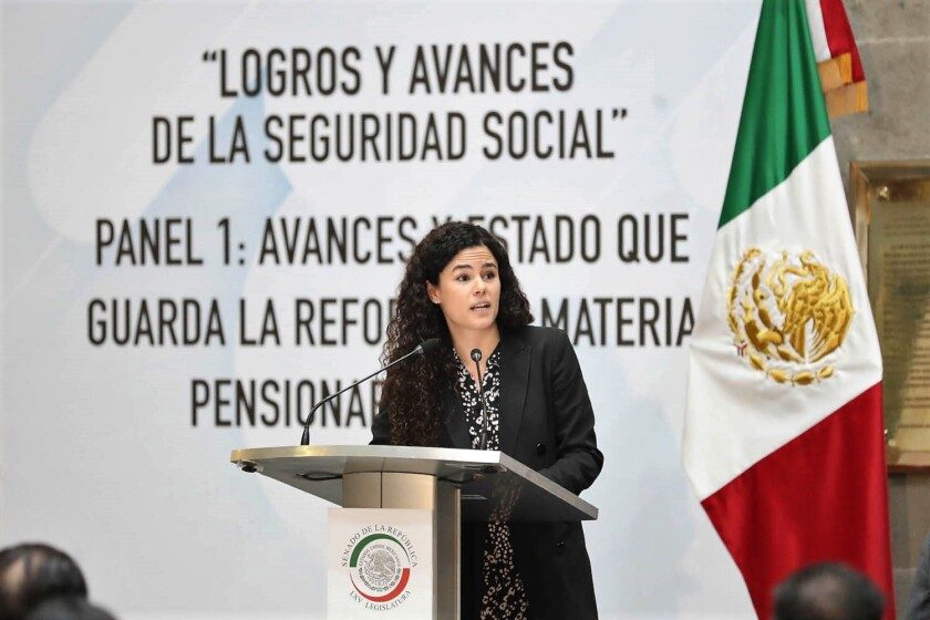 secretaria del Trabajo y Previsión Social, Luisa María Alcalde Luján