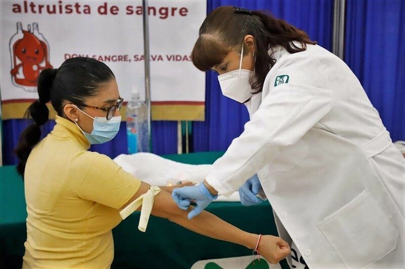 Recibe IMSS donaciones altruistas de sangre para beneficiar a más de 120 pacientes