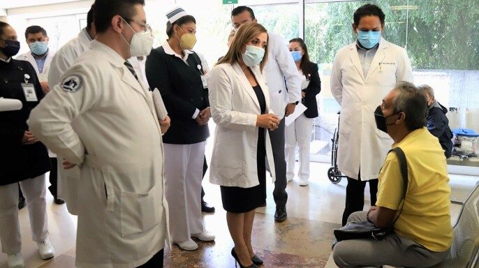 doctora Duque Molina ha supervisado unidades hospitalarias junto a autoridades de la DPM y de las Oficinas de Operación Administrativa Desconcentrada (OOAD) en Ciudad de México Norte y Sur, y Estado de México Poniente y Oriente