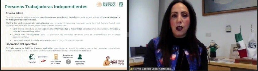 maestra Norma Gabriela López Castañeda, titular de la DIR