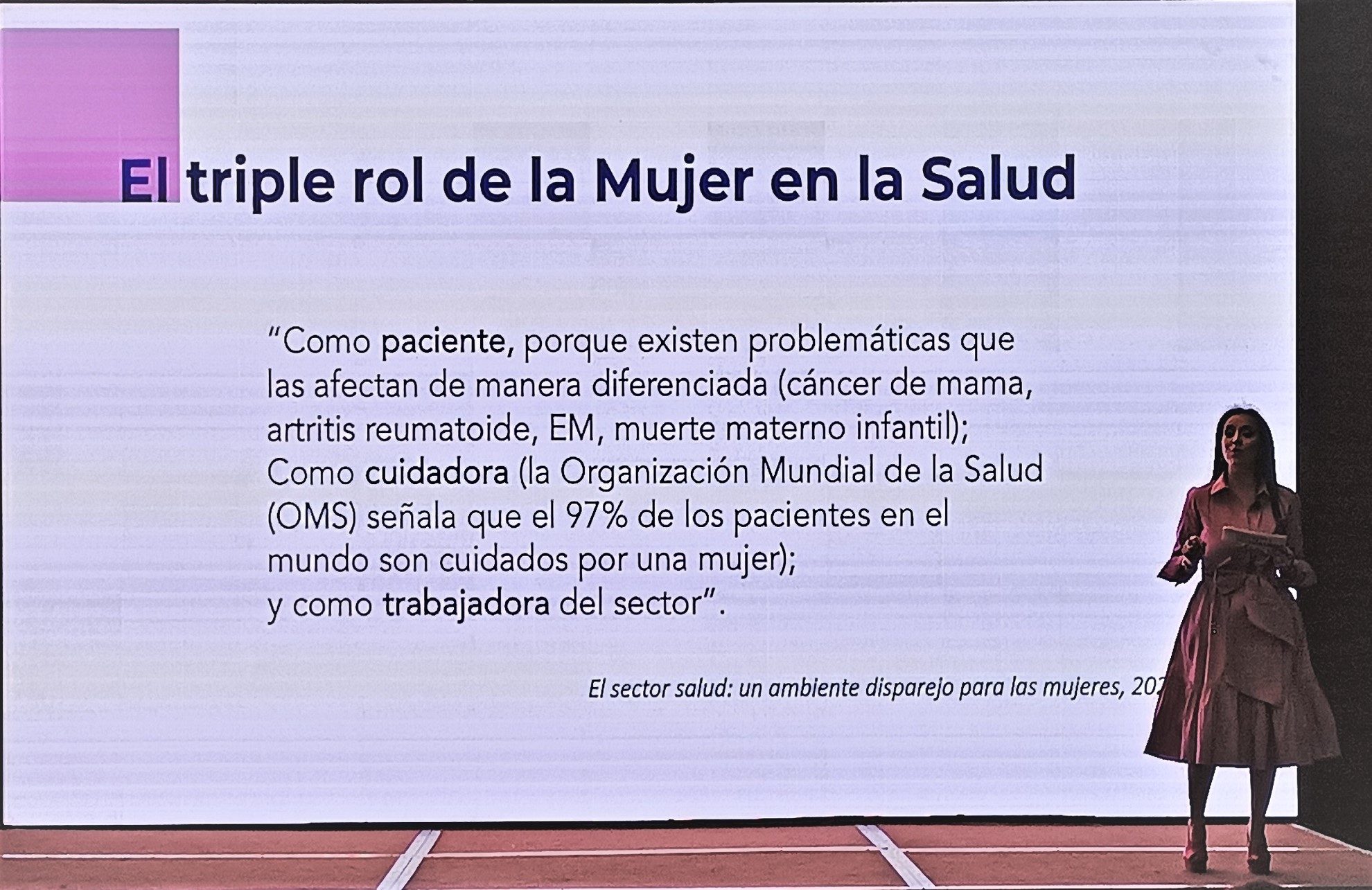 Iniciativa MEDICINA CON M DE MUJER para impulsar mayor participación en posiciones directivas y reconocer su triple rol en la salud imagen foto