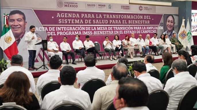 En Campeche, Insabi rehabilita 102 centros de salud y da mantenimiento a 600 equipos médicos en favor de las y los campechanos sin seguridad social