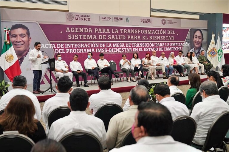 En Campeche, Insabi rehabilita 102 centros de salud y da mantenimiento a 600 equipos médicos en favor de las y los campechanos sin seguridad social