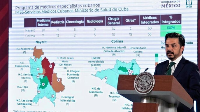 Informe del Programa de Médicos Especialistas Cubanos