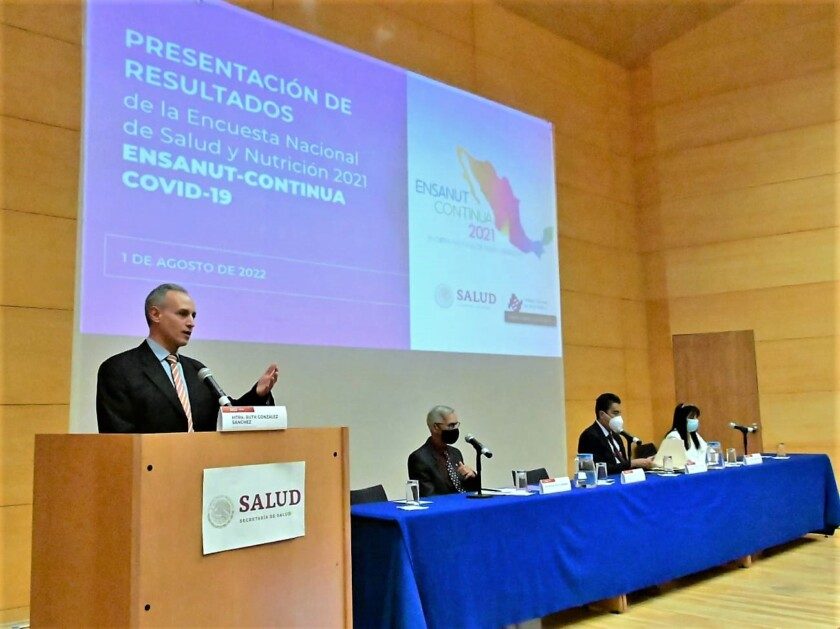 subsecretario de Prevención y Promoción de la Salud, Hugo López-Gatell Ramírez.