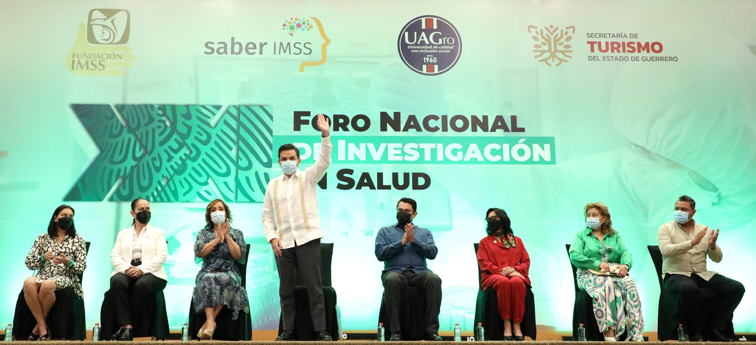 Directivos del IMSS en XXXI Foro Nacional de Investigación en Salud