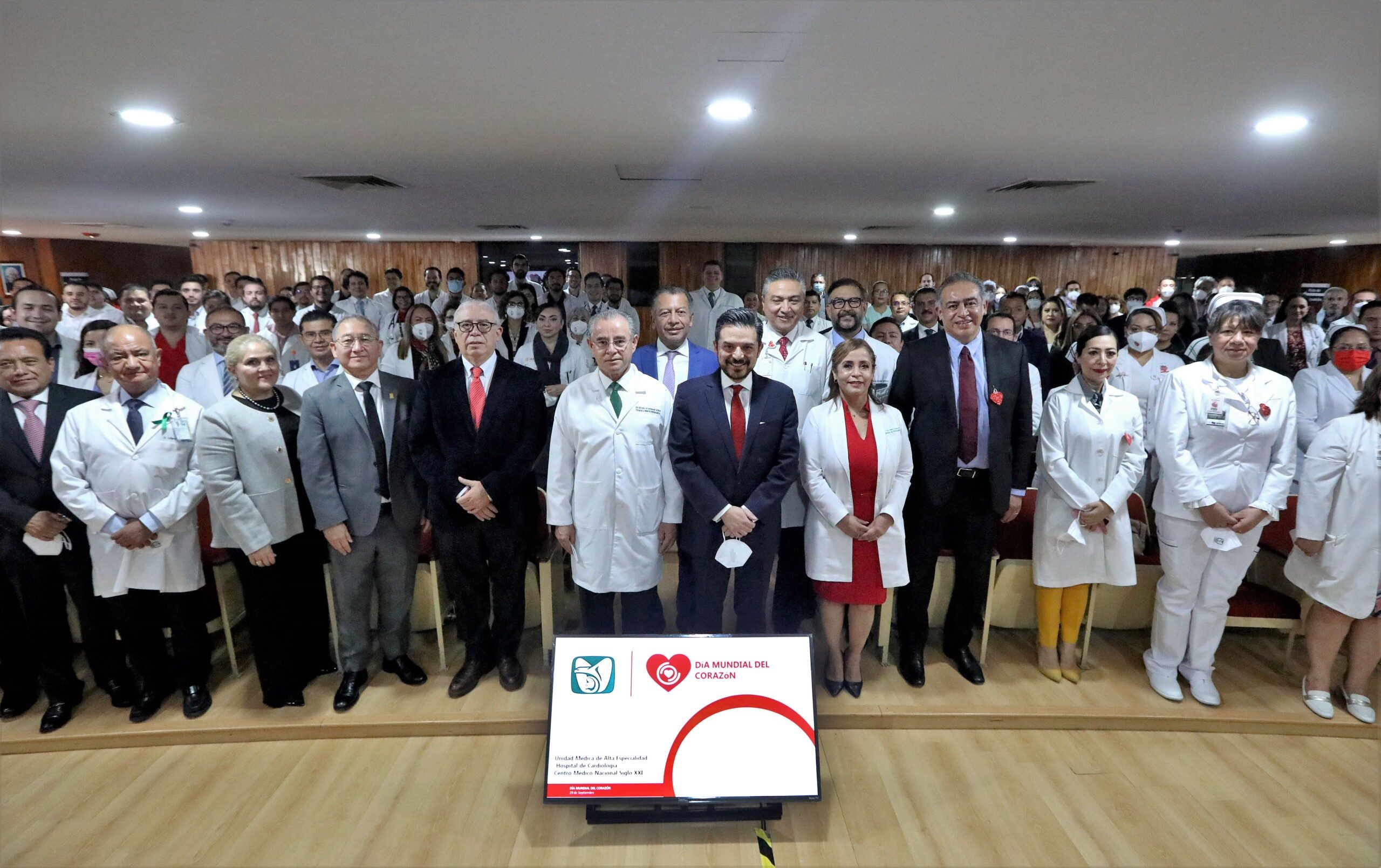 Conmemora IMSS Día Mundial del Corazón y reconoce a trabajadores del Hospital de Cardiología por atención a cardiopatías