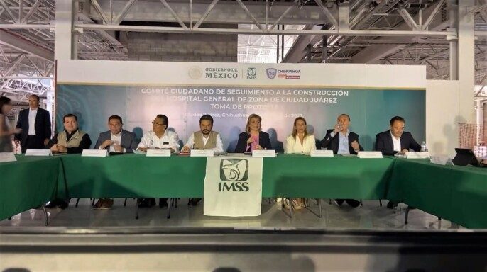 Reunión de toma de protesta del Comité Ciudadano de Seguimiento a la Construcción del Hospital General de Zona en Ciudad Juárez