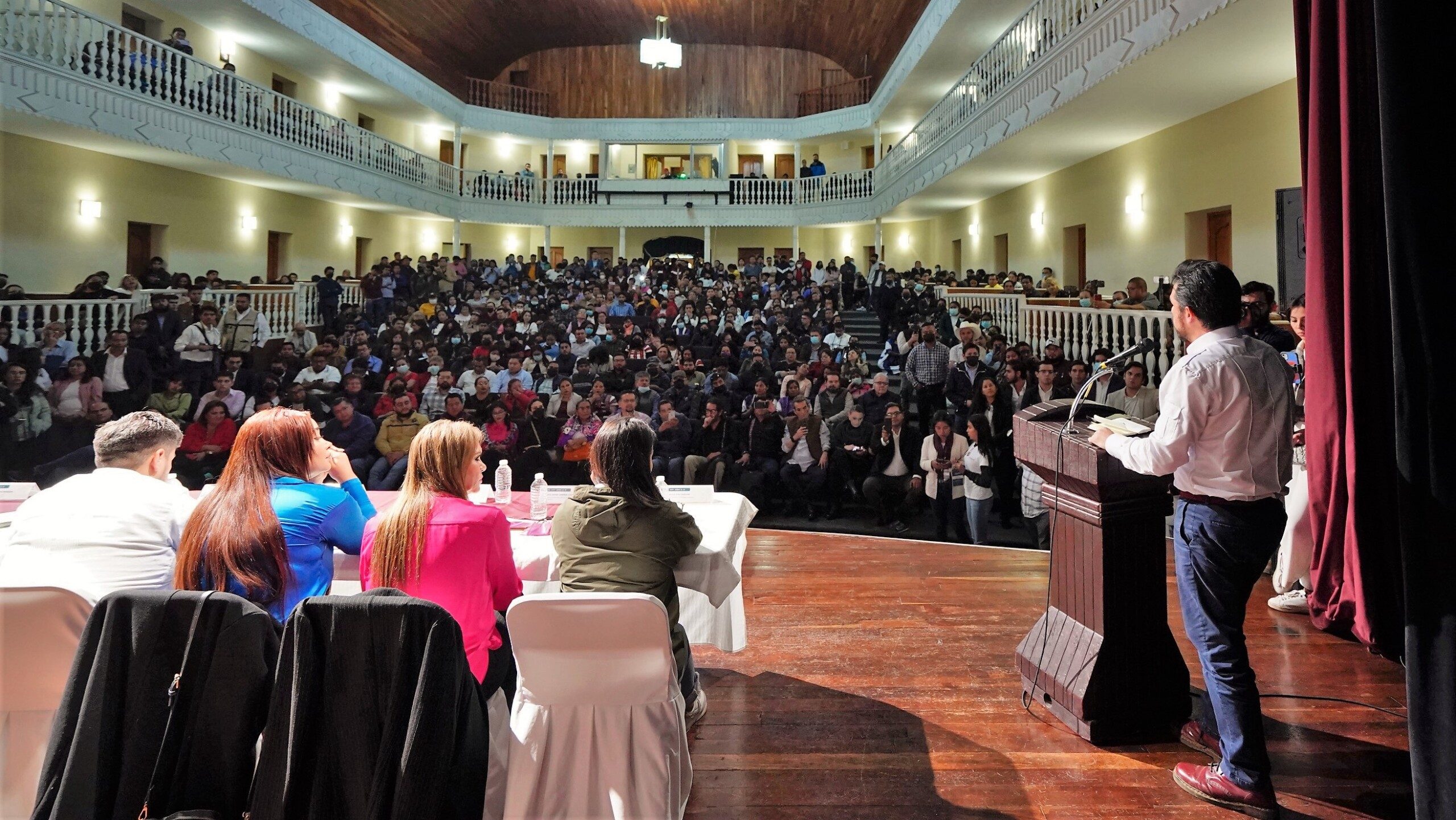 Foro “Las Juventudes y los Retos de la Seguridad Social y la Vivienda”, en San Cristóbal de las Casas