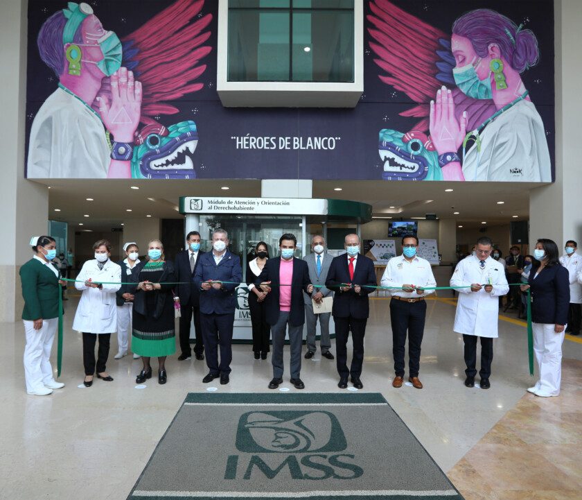 Inaugura IMSS Hospital General de Zona en Atlacomulco en beneficio de 215 mil derechohabientes del Estado de México y Michoacán