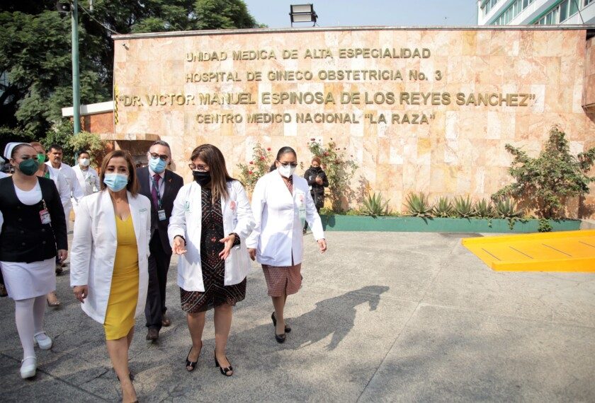 La doctora Célida Duque Molina, directora de Prestaciones Médicas, puso en marcha el tercer Módulo de Neurohabilitación del país y la Sala de Parto Humanizado en el Hospital de Gineco Obstetricia No. 3 de La Raza.
