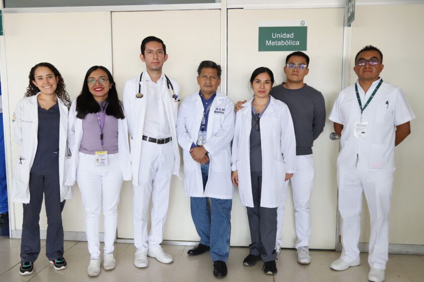 Médicos de la Unidad Metabólica del Hospital de Especialidades del CMN La Raza