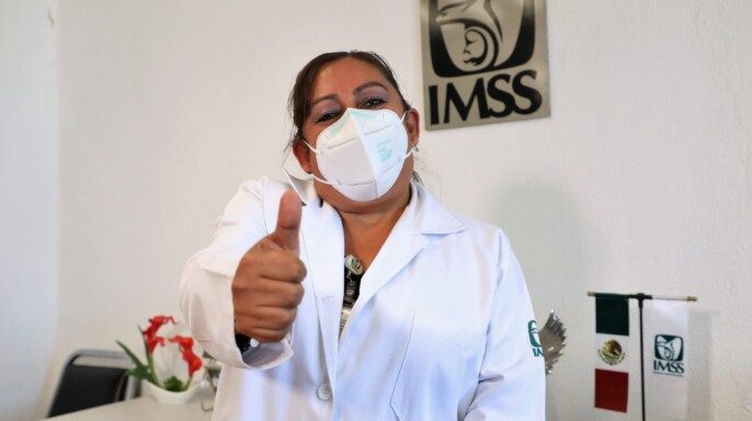 doctora Eréndira Medina Pérez, coordinadora de Programas Médicos de la División de Medicina Familiar del Seguro Social