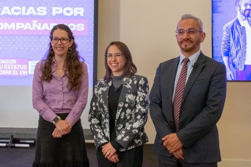 Dra. Alicia Piñeirua Menéndez, Akiko Bonilla y Dr. Eduardo Mateos García