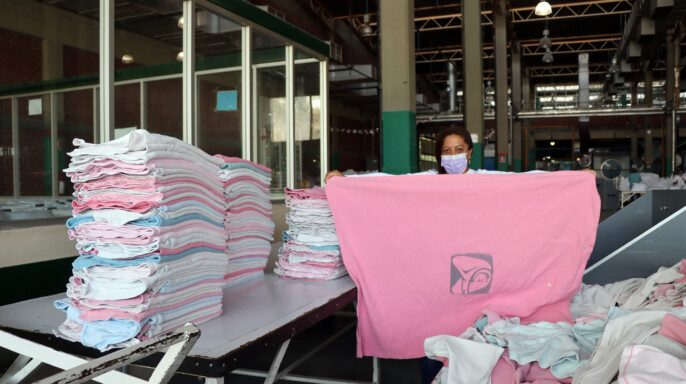 Planta de Lavado Oriente del IMSS realiza destacada labor para higienizar ropa hospitalaria