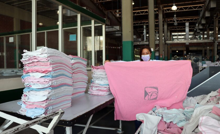 Planta de Lavado Oriente del IMSS realiza destacada labor para higienizar ropa hospitalaria