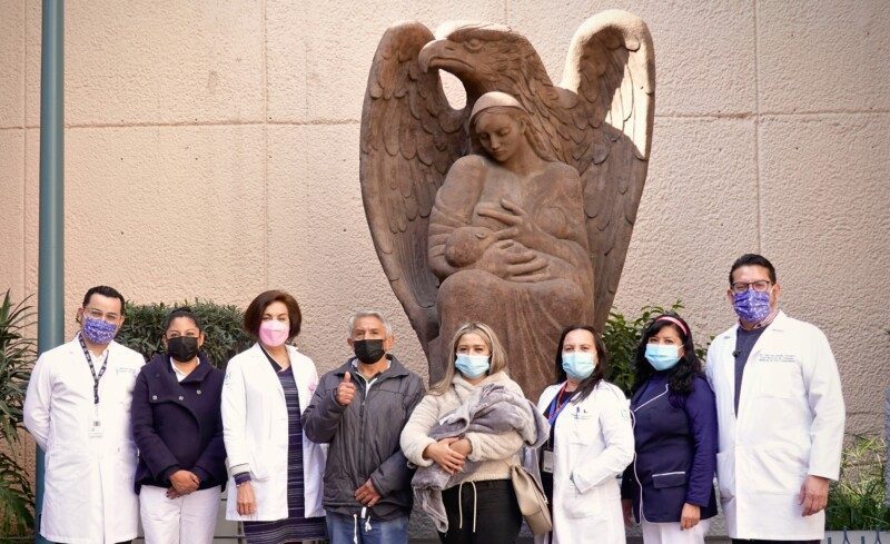 André Paolo nació el 8 de noviembre de este año en el Hospital de Gíineco Obstetricia No. 3 del CMN La Raza