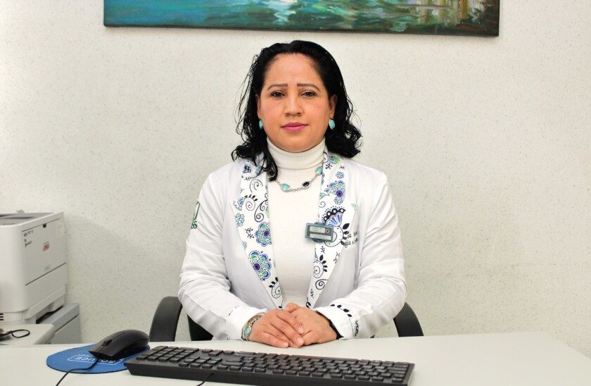 doctora Alma Angélica Ronzon Ronzon, jefa de Radiología e Imagen Diagnóstica y Terapéutica