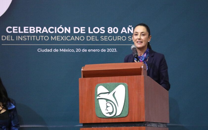Claudia Sheinbaum Pardo, Jefa de Gobierno de la Ciudad de México, felicitó a los 509 mil trabajadores por pertenecer a una institución emblemática del México moderno.