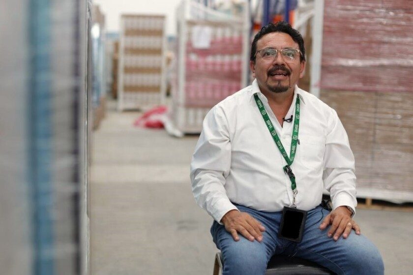 Martín “N”, trabajador del Almacén Subdelegacional del Instituto Mexicano del Seguro Social (IMSS)