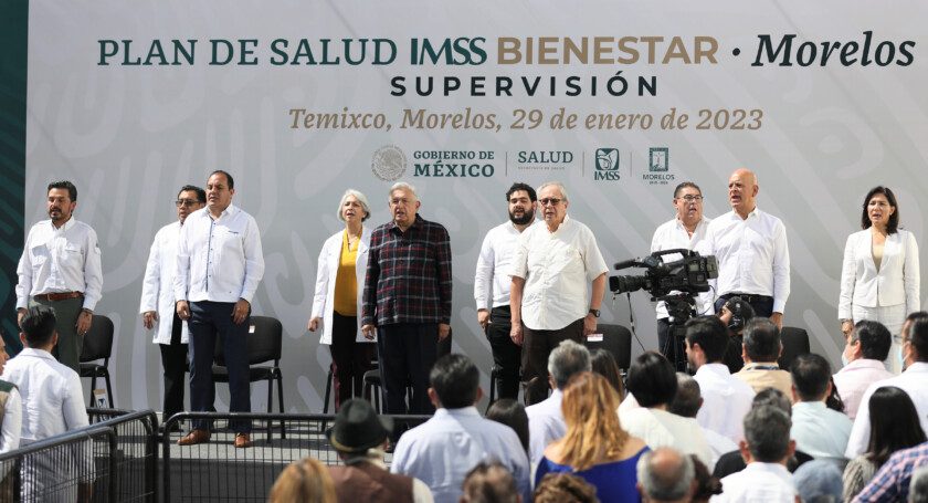 Supervisión de avances del Plan de Salud IMSS-Bienestar en Morelos