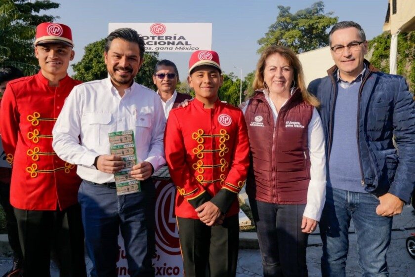 Lotería Nacional conmemora 80 años del IMSS al cuidado de la salud del pueblo de México