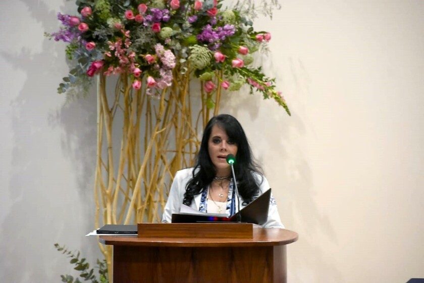 directora general del HGM, Guadalupe Mercedes Lucía Guerrero Avendaño