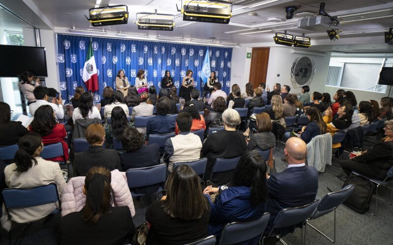 Sala Mario Molina de la Sede Común de las Naciones Unidas en México