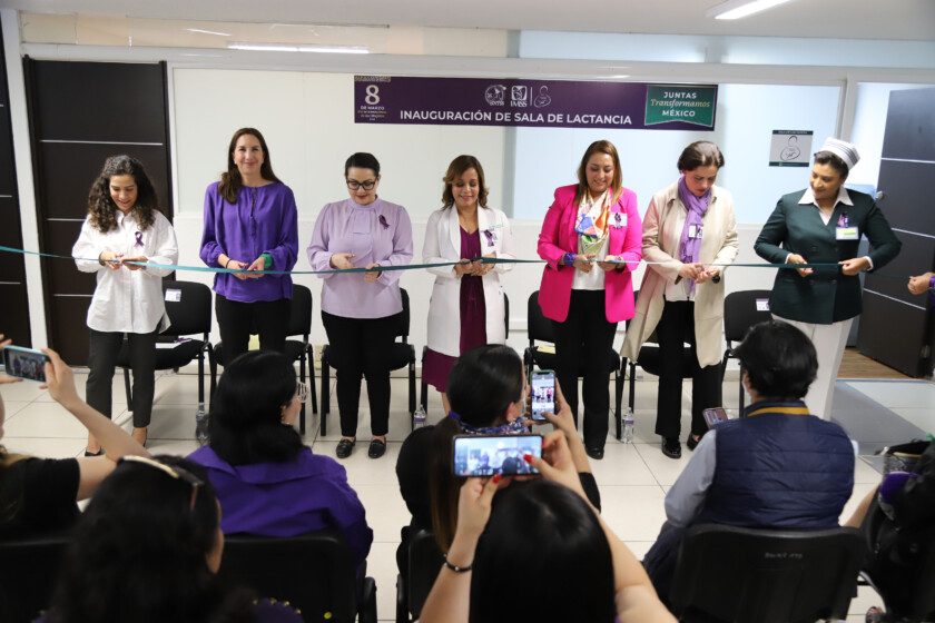 IMSS inaugura primera Sala de Lactancia para mujeres trabajadoras y visitantes en sede de Durango 323