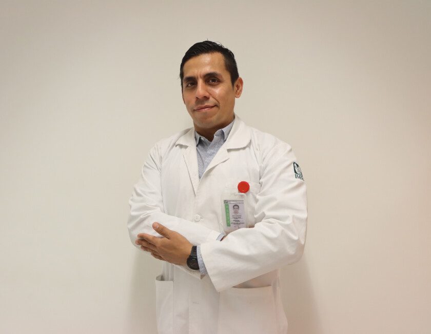 especialista en Medicina Interna del Hospital General de Zona (HGZ) No. 30, doctor José Roberto Chévez Cruz