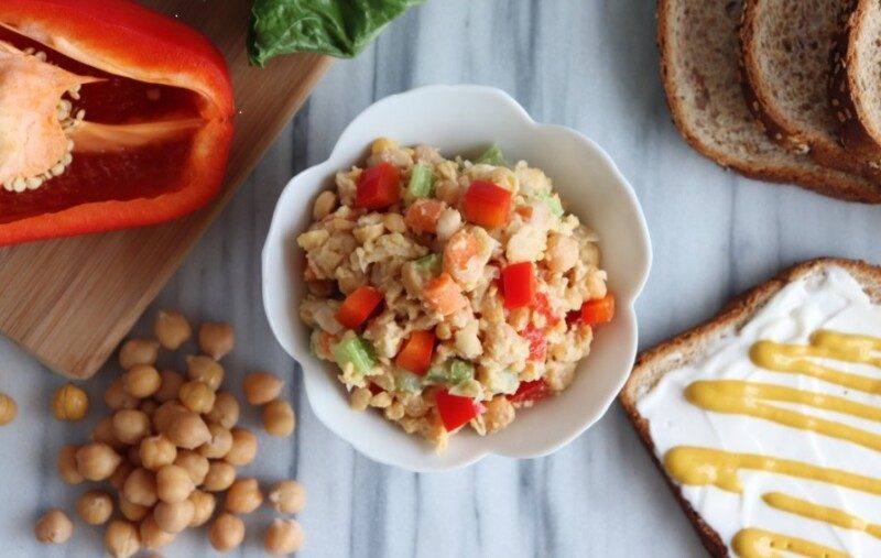 ensalada de garbanzos