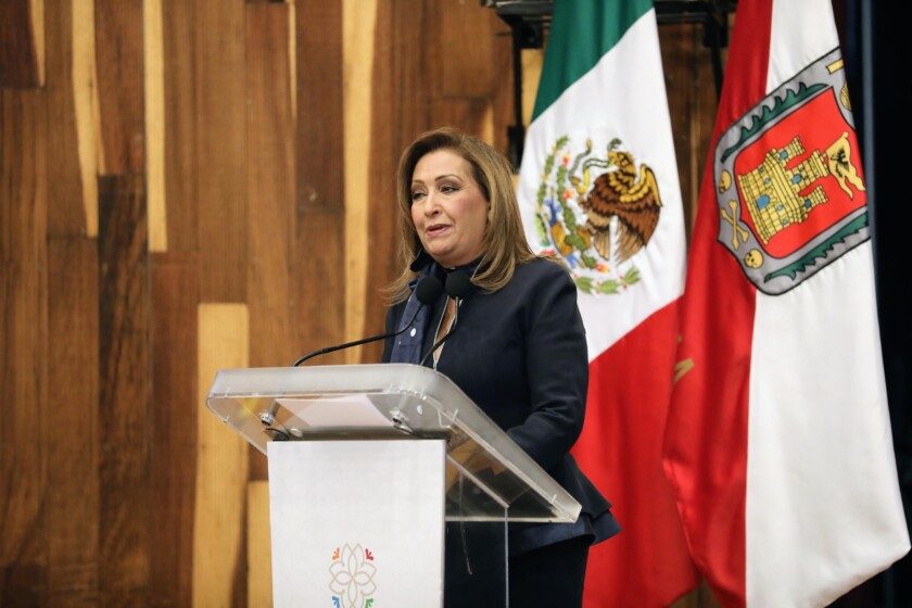 gobernadora de Tlaxcala, Lorena Cuéllar Cisneros