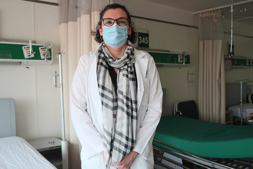 doctora Ana Carolina Gutiérrez López, encargada de la jefatura de ginecología del HGZ 2 A “Troncoso”