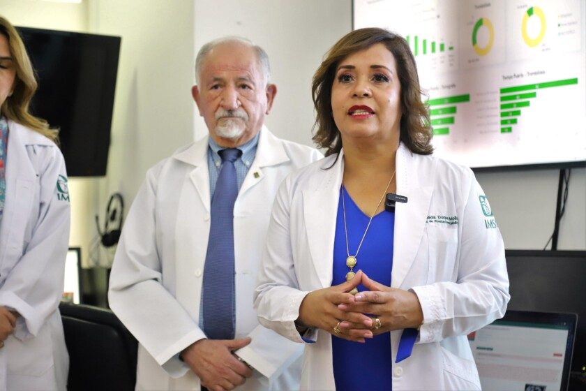 directora de Prestaciones Médicas, Célida Duque Molina