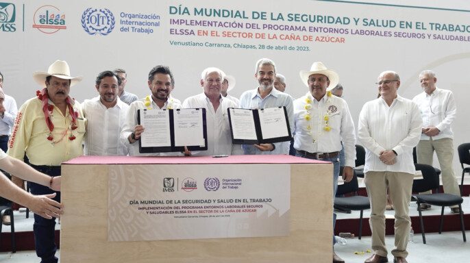 Firma de Carta de Intención con la OIT – Entornos Laborales Seguros y Saludables