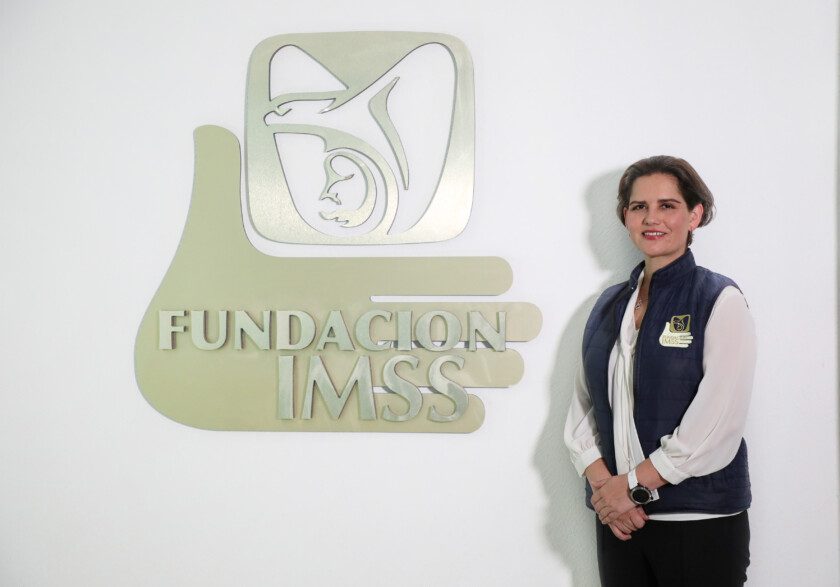 Ana Lía García García, directora de la Fundación IMSS